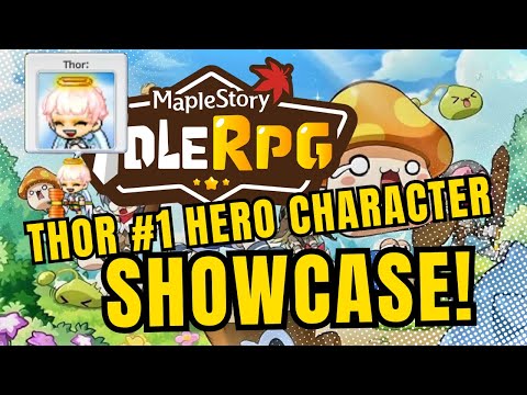 Showcase of Thor – Rank #1 Hero Aquila1 | MapleStory Idle RPG