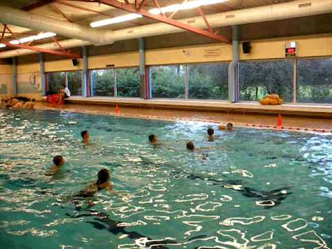 een waterpolo partijtje