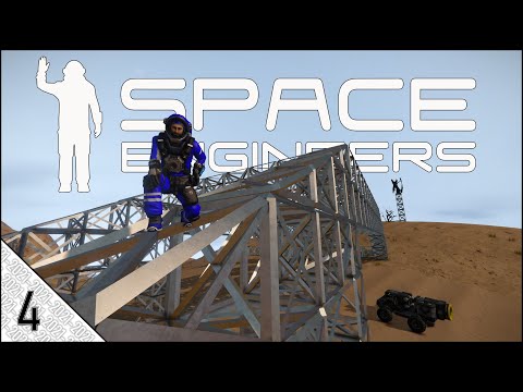Space Engineers Survival 2021 (Episode 4) - Building The Road of Light [Pertam]