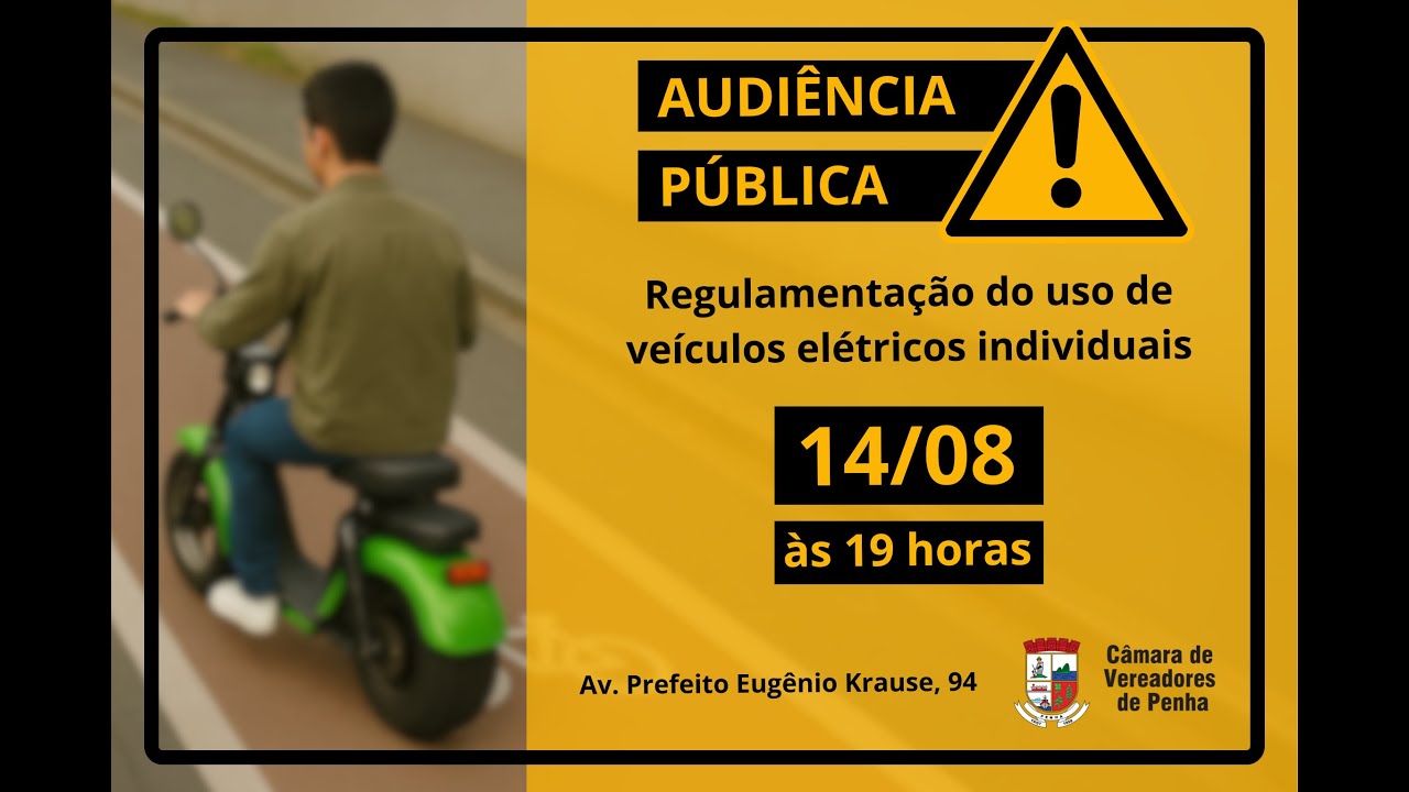 Regulamentação do Uso de Veículos Elétricos Individuais - 14/08/2025