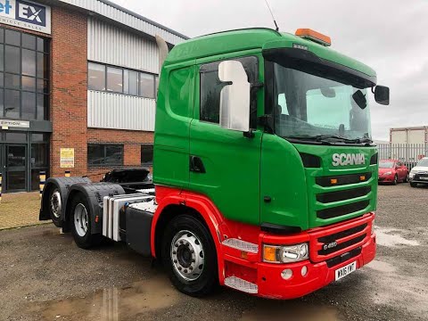 SCANIA G450 6X2 TAG AXLE TRACTOR UNIT 2016 - WX16 YWT