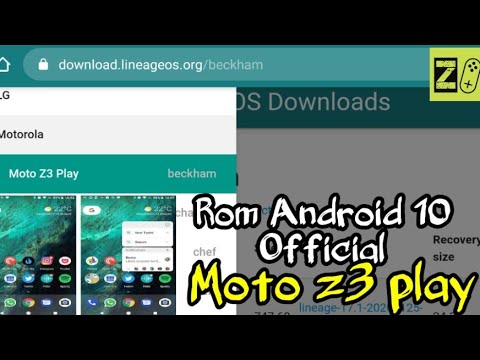 saiu lineageos 17.1 official pro moto z3 play!