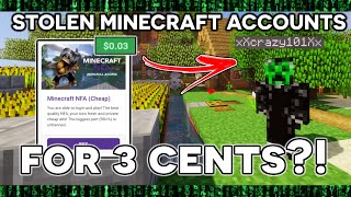The SHADY Websites Selling STOLEN Minecraft Accounts For MILLIONS...