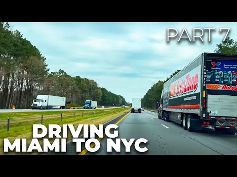 Driving from Miami, Florida to NYC | Part 7 - Selma, NC to Carson, VA