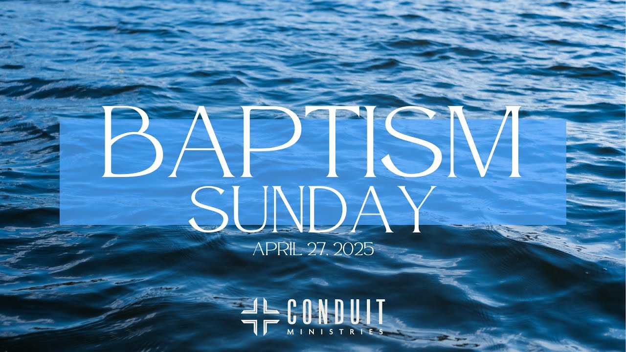Baptism Sunday