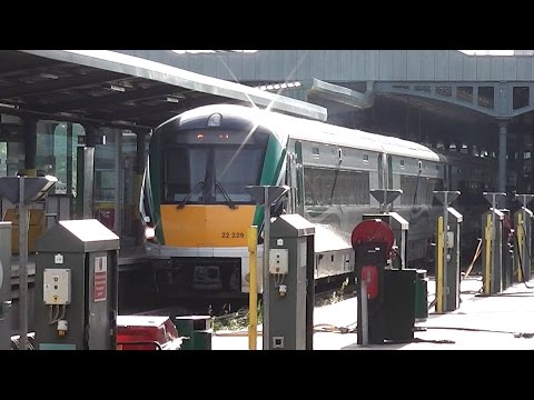 22000 Class DMU Train number 22229 - Heuston Station, Dublin