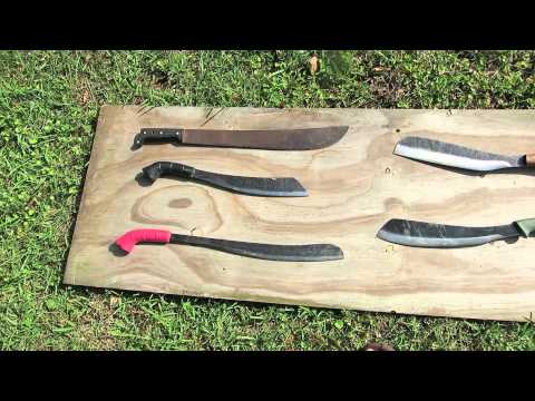 Machete vs Parang? 4 Parangs Tested & Tramontina Machete (Yardwork)