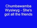 Chumbawamba Wysiwyg She's got all the ...
