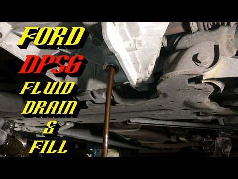 2011-2017 Ford Focus & Fiesta DPS6 Powershift Transmission: Fluid Change Procedure