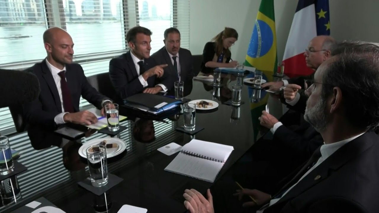 Lula se reúne com Macron em Nova York | AFP