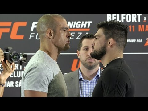 UFC Fortaleza Media Day Faceoffs