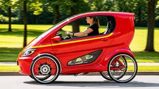 10 Carros-Bicicleta Movidos a Pedal Que Estão Desafiando Carros Elétricos
