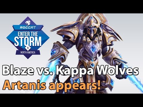 ► Heroes of the Storm Pro Gameplay: Kappa Wolves vs. Team Blaze