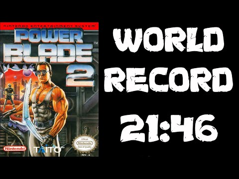 [Former WORLD RECORD] Power Blade 2 (NES) Speedrun in 21:46