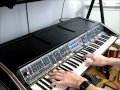 polymoog 203a demonstration (by Synthpro) 