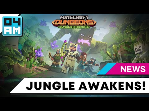 04AM - Minecraft Dungeons: Jungle Awakens DLC - EVERYTHING You Need to Know (New Map, Mobs, Loot & More)