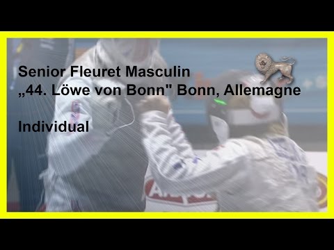 FIE World Cup Bonn - Men Foil Individual - Finals