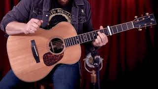 Video thumbnail for Furch Vintage 2 OM-SR 'AAA Sitka Spruce / Indian Rosewood' Acoustic Electric Guitar by Acoustic Centre