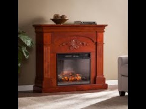 FI9277: Sicilian Harvest Infrared Electric Fireplace - Mahogany