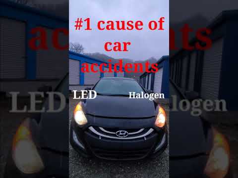 The Truth about LED headlights vs Halogen or HID!