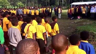 Papua New Guinea National Anthem &amp; PNG Pledge of Allegiance