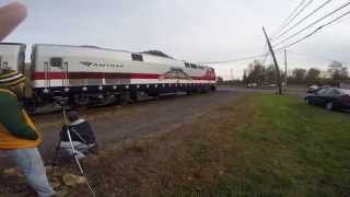 preview picture of video '2014 Amtrak Autumn Express Rockville Shove'