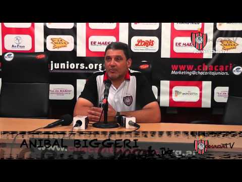 ChacaTV - Conferencia Prensa Anibal Bigeri // Chacarita 4 Vs Brown 1 - Fecha Nº 20 PBM