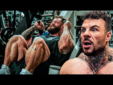 Reacting to CBUM's LEG Workout