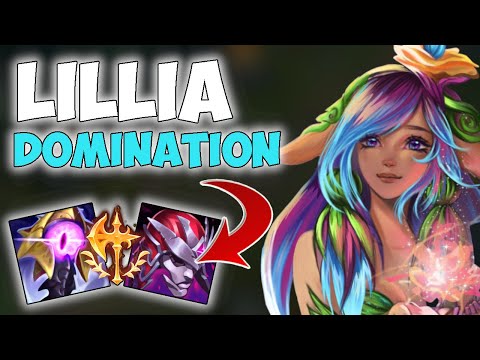 KILLING ENEMIES IN SPAWN WITH LILLIA TOP - League of Legends