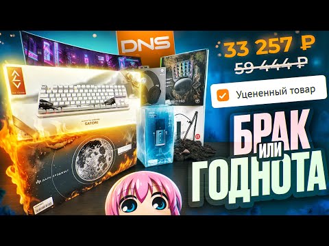 Уценка DNS или как ВЫГОДНО Закупиться Геймерскими Девайсами и Получить Куча Годноты за Копейки!