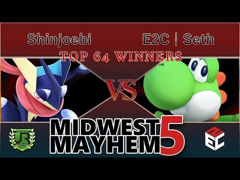 Midwest Mayhem 5 TOP 64 WINNERS - Shinjoebi (Greninja) vs E2C | Seth (Yoshi)