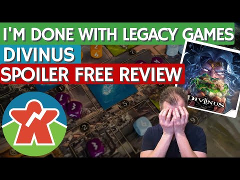 Divinus - Board Game Review - I'm Done With Legacy Games