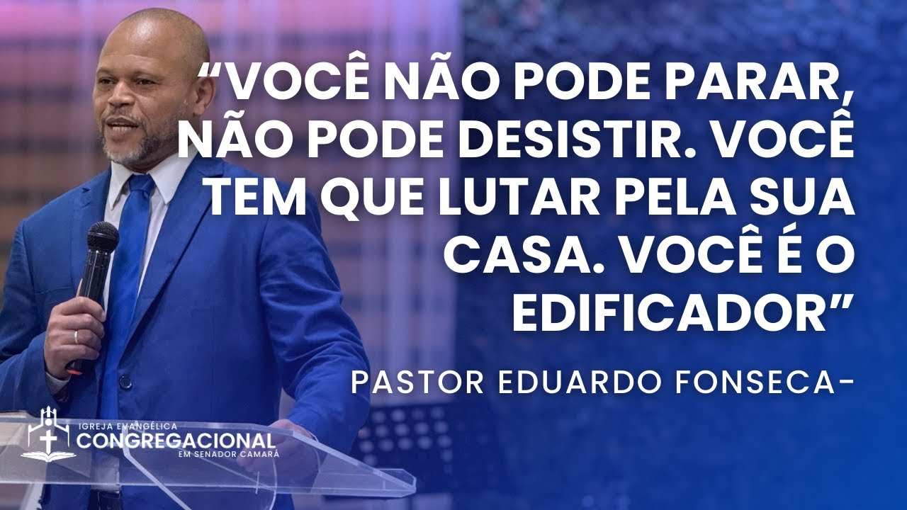 CHAMADOS PARA UMA GRANDE OBRA | IEC Senador Camará