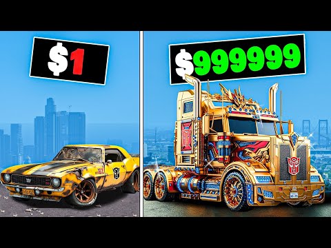 $1 to $1,000,000 Transformer in GTA 5