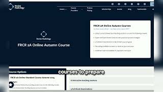 Revise Radiology FRCR 2A Online Standard Course Autumn 2025