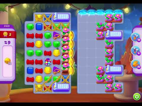 HomeScapes Level 3169 no boosters (12 moves)