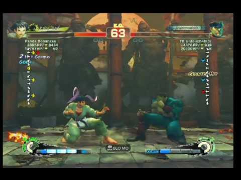 Makoto(panda bonanzaa) vs M. Bison(TR Untouch4bl3J) 1