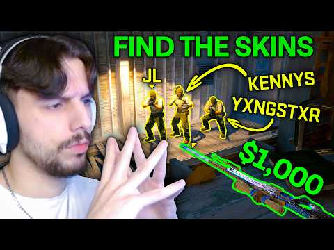 FIND THE SKINS CHALLENGE ft. KennyS, jL, & Yxngstxr