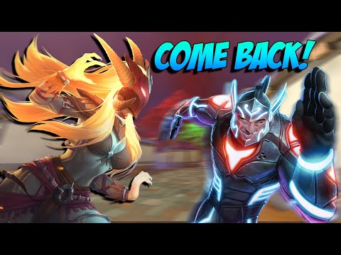 RUNNING AFTER A PVE MERC WITH MY HEL! CAN I CATCH HIM?! - Masters Ranked Duel - SMITE