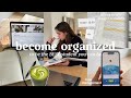How To Become Organized To Be The BEST Student Time Management Daily Routine Motivation Tips