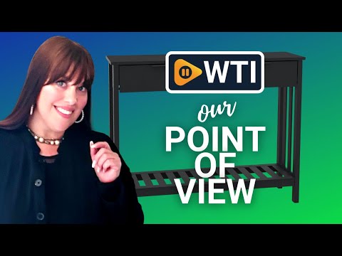TaoHFE Black Entryway Table - WTI product video review