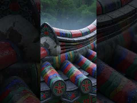 K Culture: Dancheong — Korea’s Colorful Architectural Art #koreaculture #koreanculture #facts