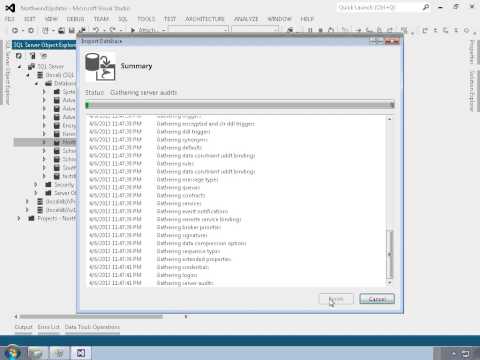 Sql 2012 Developer Tutorial Video Design And Deployment