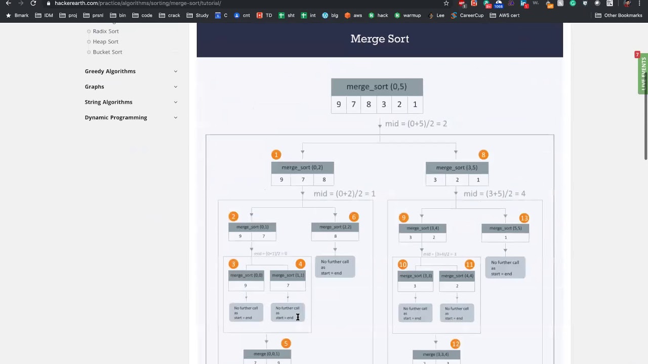 Visualization tool for Algorithm and DS -  Hacker Earth