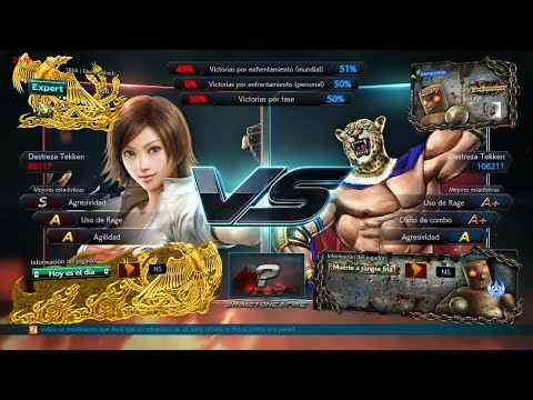 286_6 Asuka Ryona ( Tincho ) vs ( Gamusinito ) King - Tekken 7 Online sin Grafica ( Uchiha x24 )
