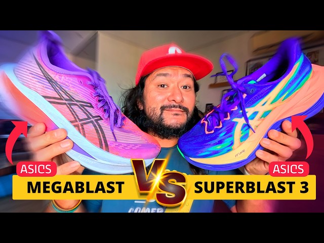 ASICS MEGABLAST VS ASICS SUPERBLAST 3