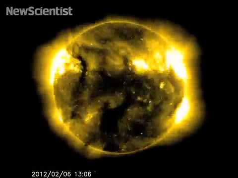 What a solar storm sounds like