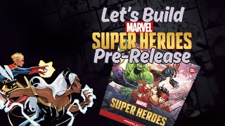 LETS BUILD: MARVEL Superheros Pre-Release Deck | Magic the Gathering Universes Beyond