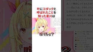 叶にコダックと呼ばれたことを知った星川の反応　VTuber#にじさんじ#雑学#豆知識