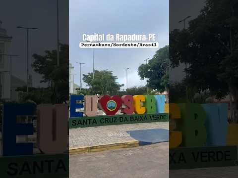 Santa Cruz da Baixa Verde#amonordeste #youtubeshorts #brasil #pernambuco